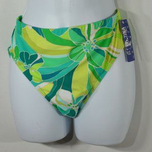 Christina Woman's Swimwear Bikini Floral Green